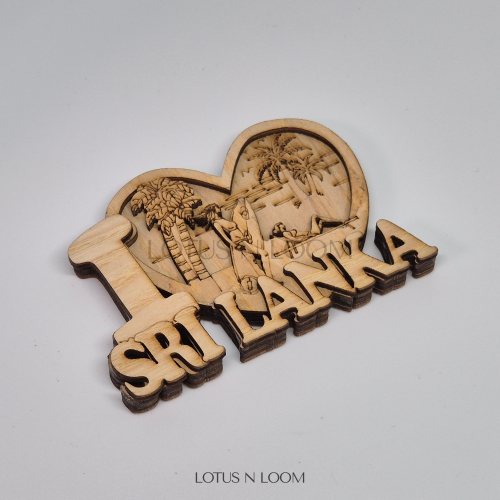 Surf Wooden Fridge Magnet - Image 3