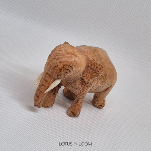 Wooden Elephant Statue - Image 3