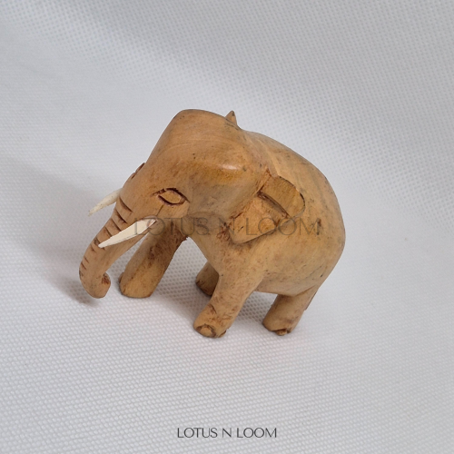 Wooden Elephant Statue - Image 1