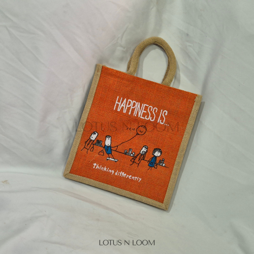 Happiness Handbag - Orange - Image 1
